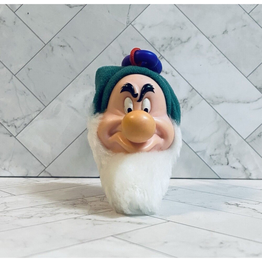 Vintage 2001 McDonald's Happy Meal Disney’s Snow White Grumpy Backpack Clip